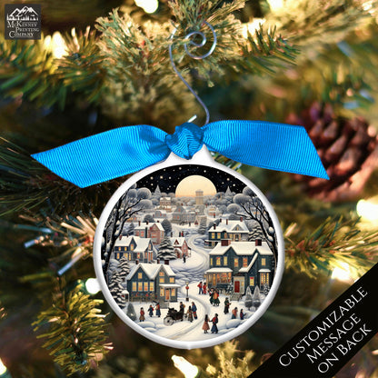 Christmas Village - Victorian Christmas Decorations, Ornament, Custom