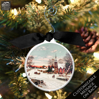 Victorian Christmas Ornaments - Handmade, Decorations, Vintage