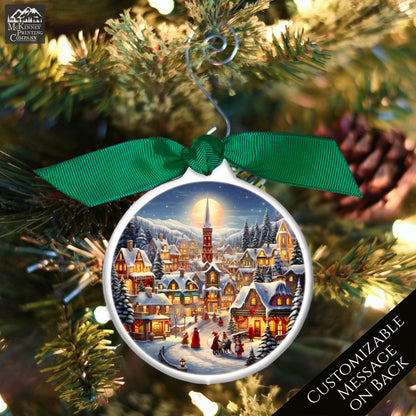 Christmas Village - Victorian Christmas Ornaments, Vintage, Keepsake