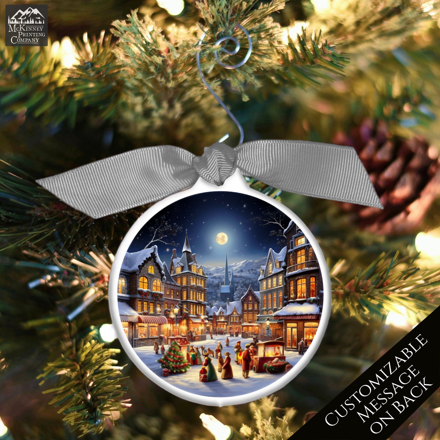 Christmas Village - Victorian Christmas Ornaments, Vintage, Home Décor