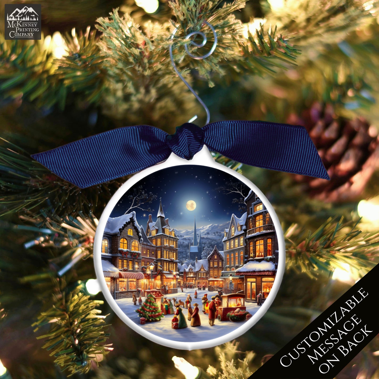 Christmas Village - Victorian Christmas Ornaments, Vintage, Home Décor