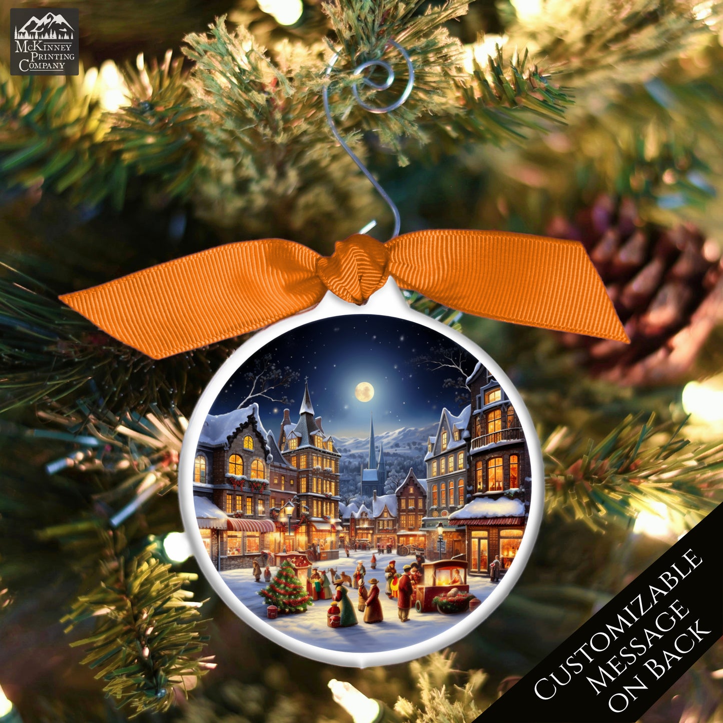 Christmas Village - Victorian Christmas Ornaments, Vintage, Home Décor
