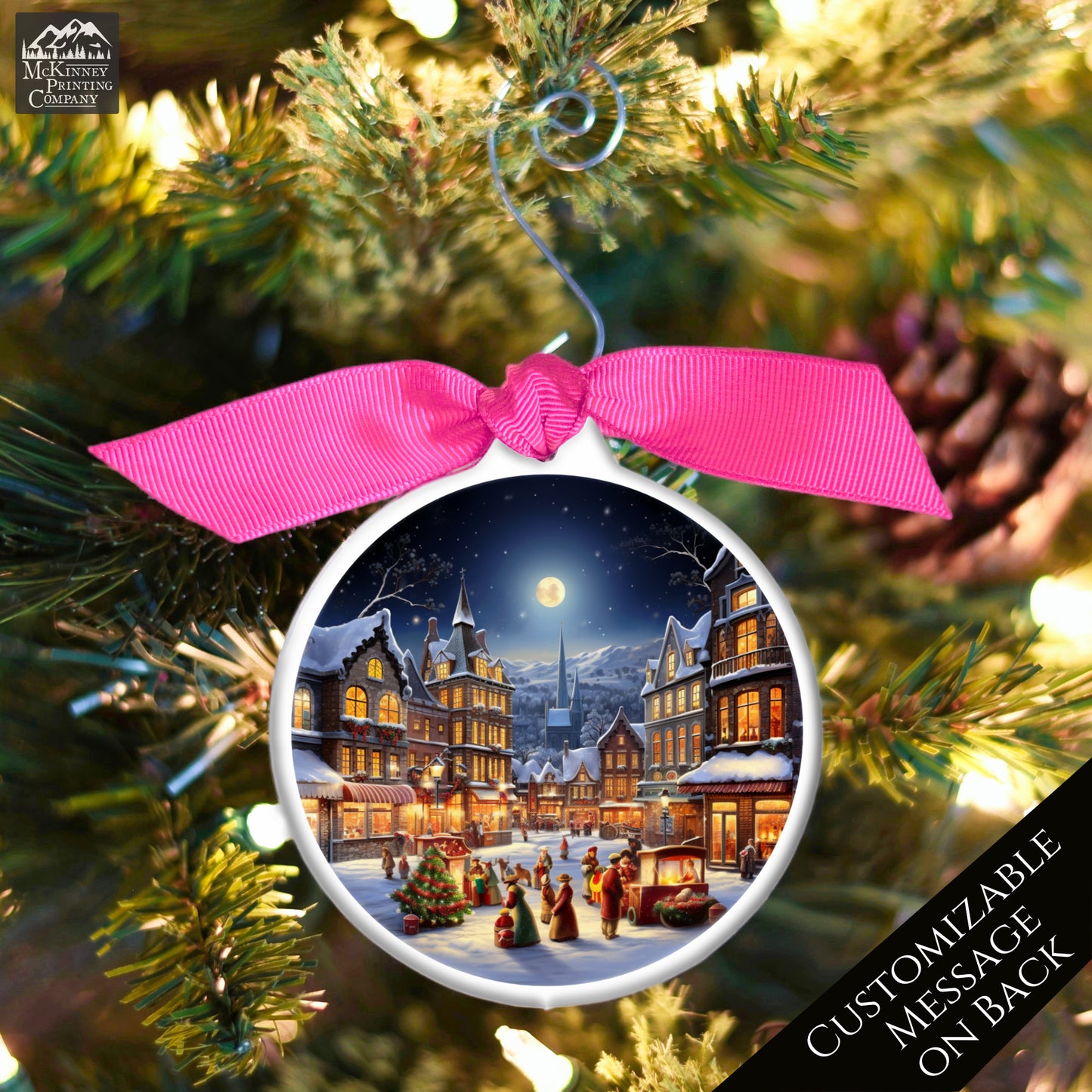Christmas Village - Victorian Christmas Ornaments, Vintage, Home Décor
