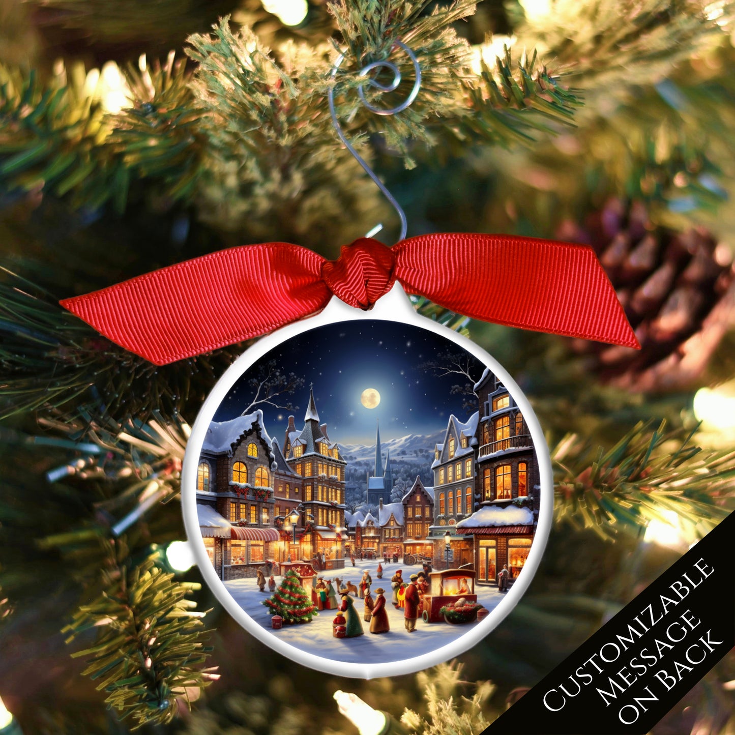 Christmas Village - Victorian Christmas Ornaments, Vintage, Home Décor