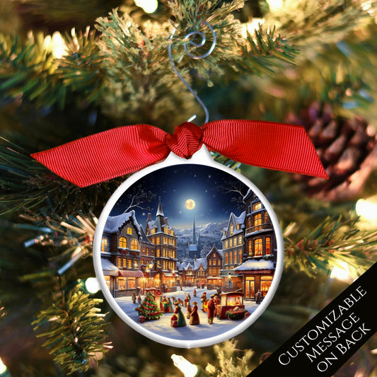 Christmas Village - Victorian Christmas Ornaments, Vintage, Home Décor