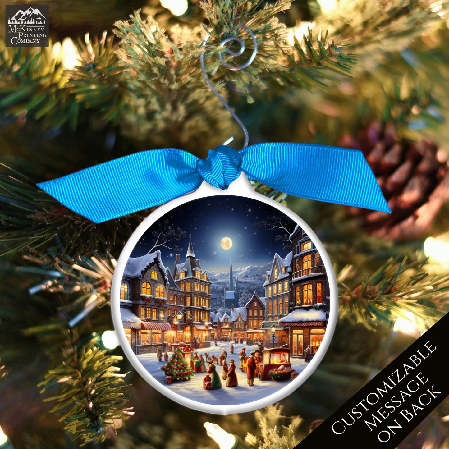 Christmas Village - Victorian Christmas Ornaments, Vintage, Home Décor