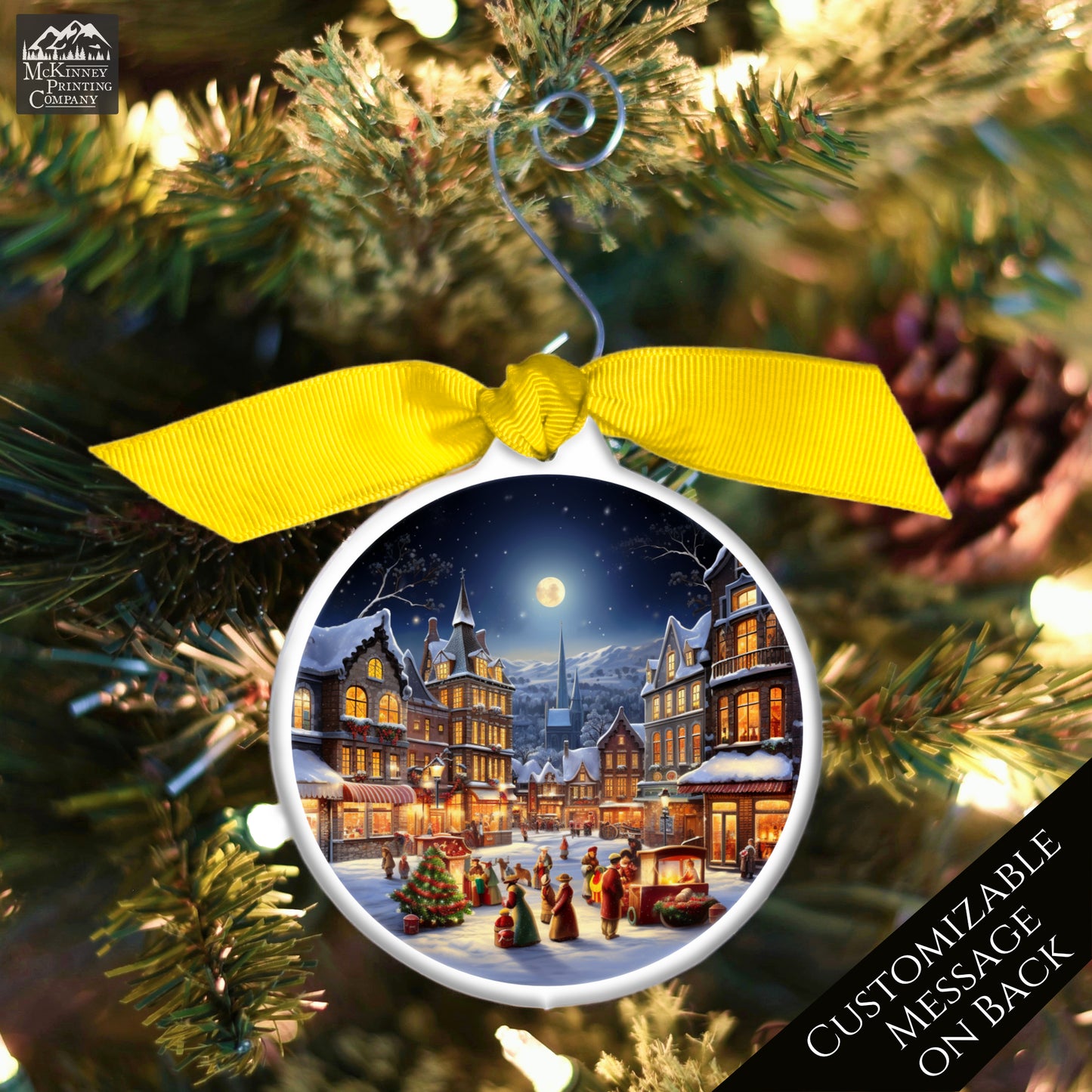 Christmas Village - Victorian Christmas Ornaments, Vintage, Home Décor