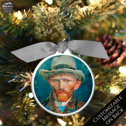 Vincent Van Gogh - Christmas Ornament, Self Portrait, Painting, Custom