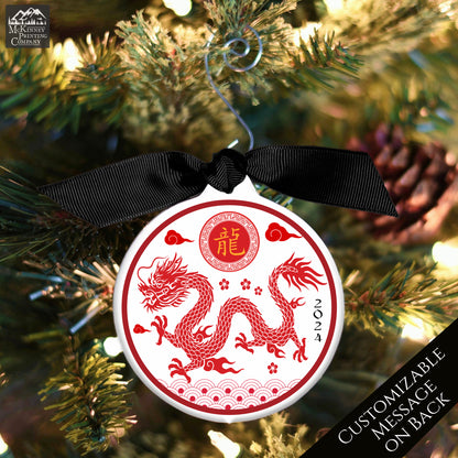 Chinese New Year - Christmas Ornament, Year of the Dragon, Zodiac