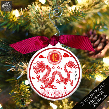 Chinese New Year - Christmas Ornament, Year of the Dragon, Zodiac