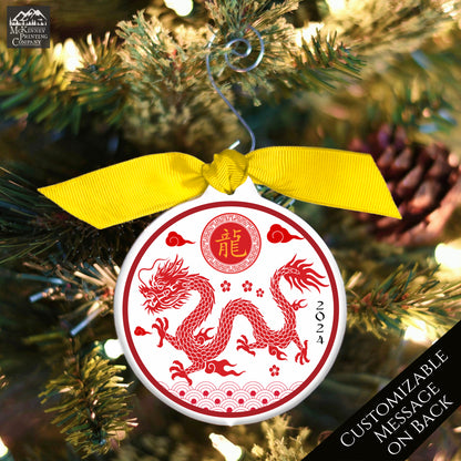 Chinese New Year - Christmas Ornament, Year of the Dragon, Zodiac