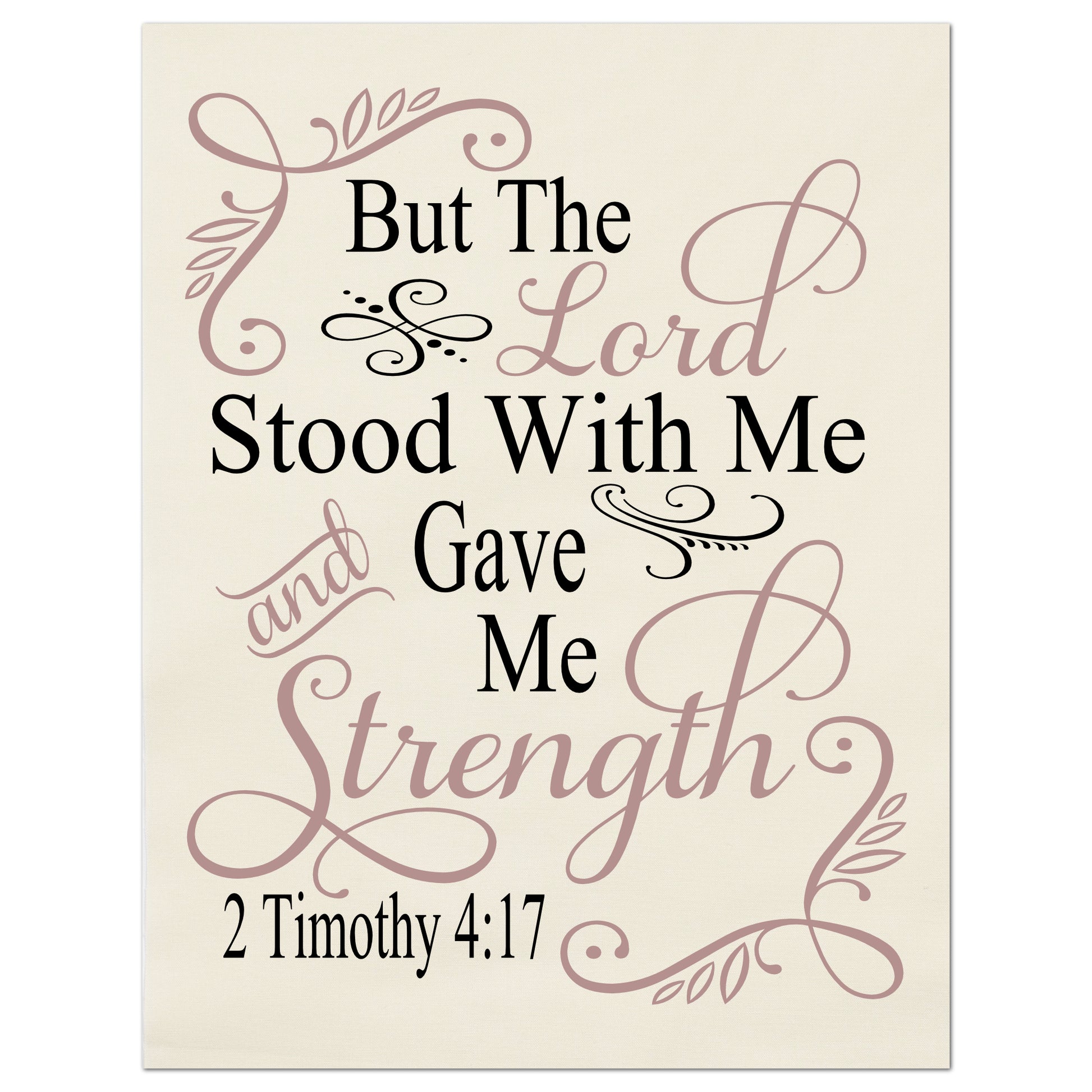 2 Timothy 4:17, But the Lord Stood With Me and Gave Me Strength