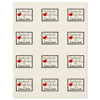 Quilt Labels - Fabric Panel Print for Handmade Sewing and Craft Projects, Supplies and Materials